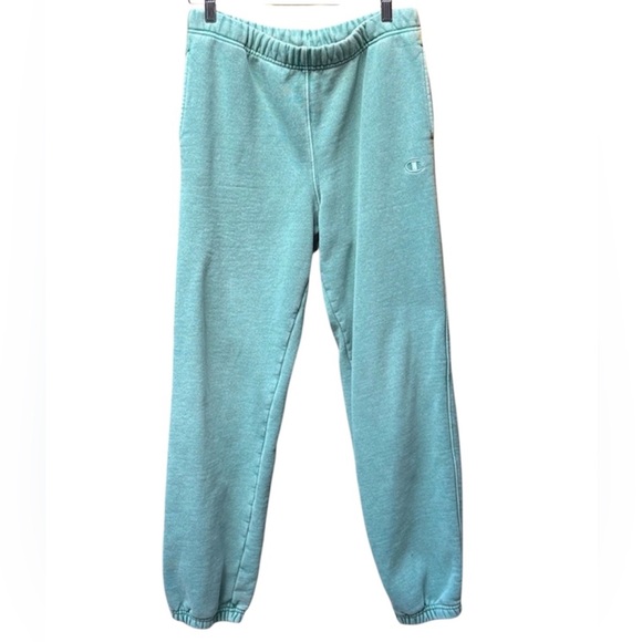 Champion Light Mint Green Reverse Weave Joggers Sweatpants Size XS - Picture 4 of 6